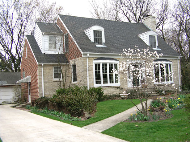New bay windows and front door